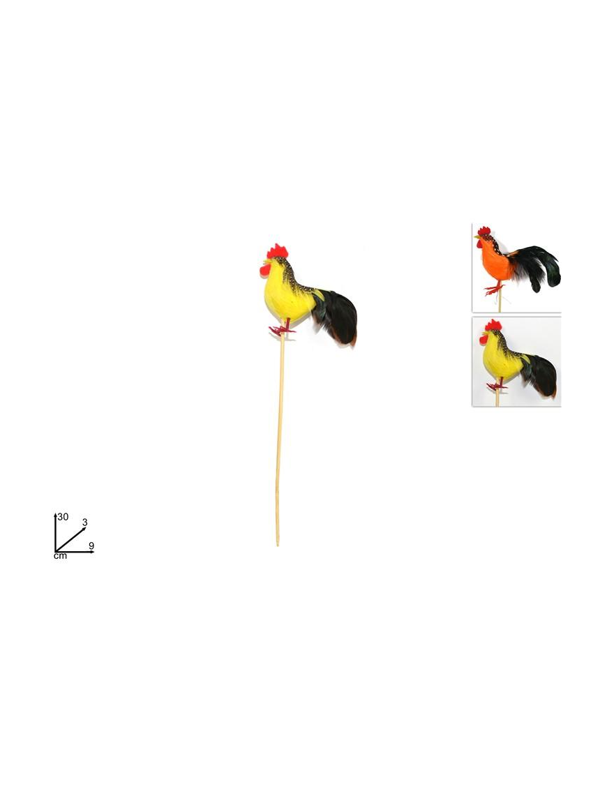 SPILLONE 30 CM GALLINA