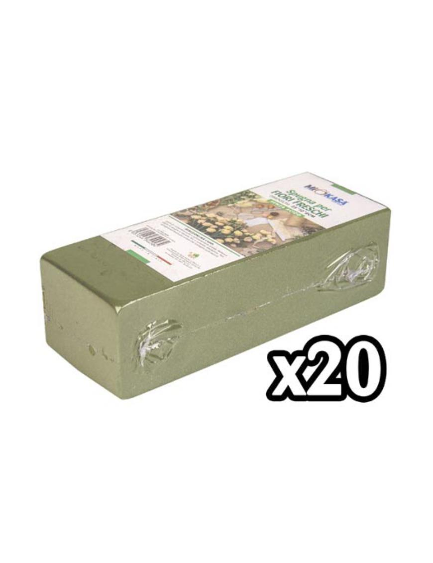 RECTANGULAR FLOWER SPONGE 25x10x8 CENTIMETERS
