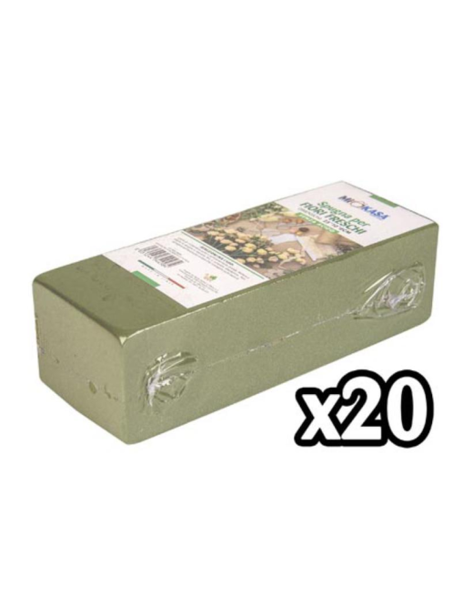RECTANGULAR FLOWER SPONGE 25x10x8 CENTIMETERS