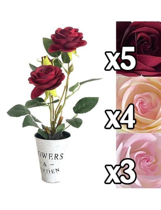 PINK PLANT 35 CENTIMETERS