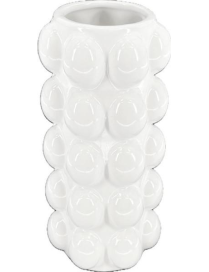LINEA PERLA BIANCA VASO ROUND 30cm
