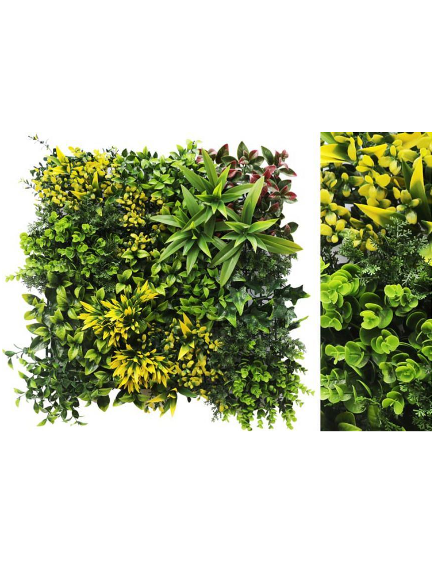 SIEPE ARTIFICIALE  50x50cm TROPICAL FOREST