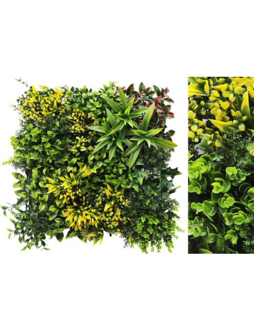 SIEPE ARTIFICIALE  50x50cm TROPICAL FOREST