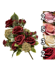 MAZZO ROSE-BOCCIOLI 48cm