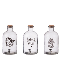 DISPENSER WITH CORK 2.4 LITERS