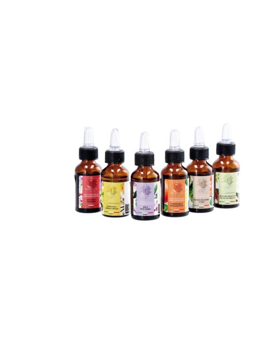 BOTTIGLIA OLIO ESSENZA PROFUMATA 20ml ASSORTITE