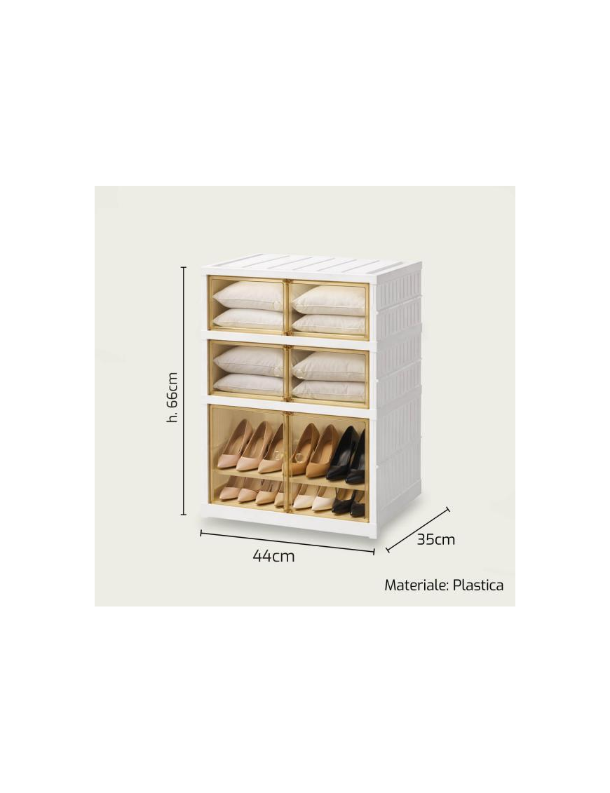 SCARPIERA PLASTICA 44x35x 66cm 1869