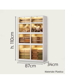 SCARPIERA PLASTICA 87x35x109cm 1871