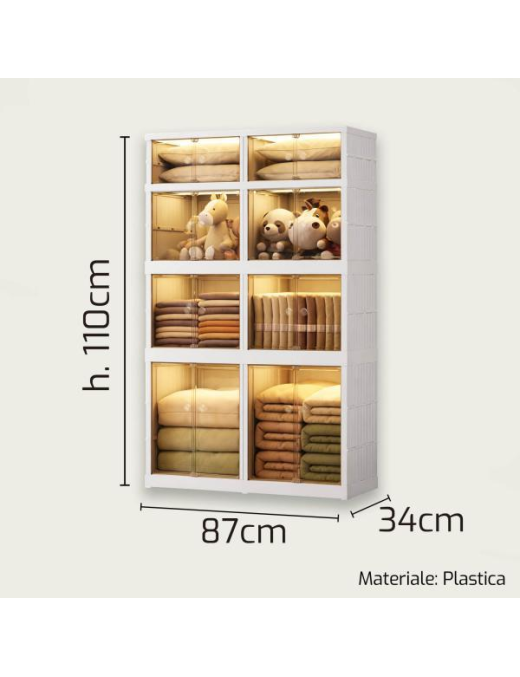 SCARPIERA PLASTICA 87x35x109cm 1871
