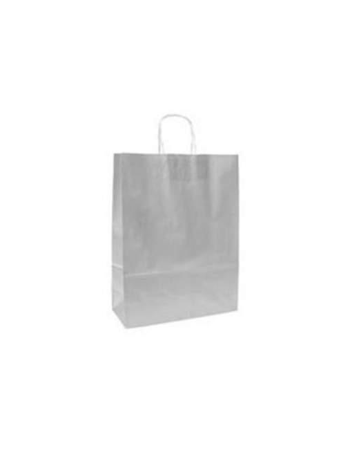 SILVER SHOPPER 18+8X24 CENTIMETERS 20 GRAMS