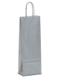 SILVER SHOPPER BOTTLE HOLDER 14+8.5x39.5 CENTIMETERS 25 GRAMS