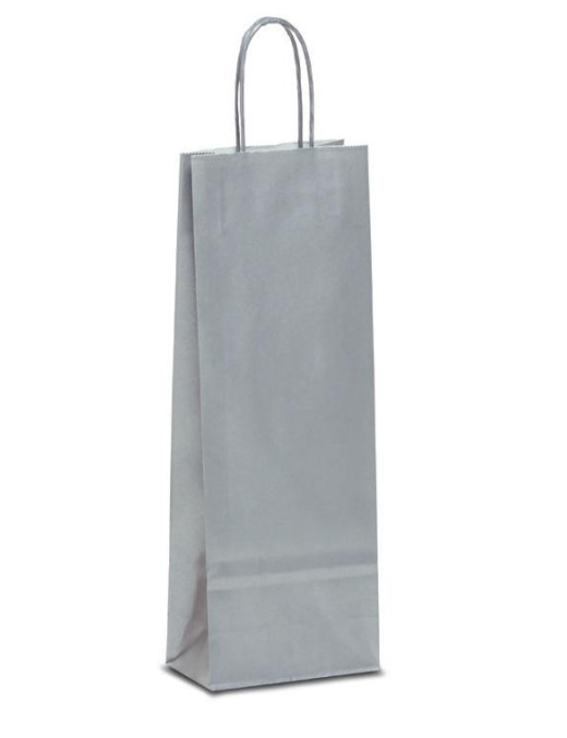 SILVER SHOPPER BOTTLE HOLDER 14+8.5x39.5 CENTIMETERS 25 GRAMS