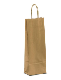 SHOPPER GOLD BOTTLE HOLDER 14+8.5x39.5 CENTIMETERS 25 GRAMS