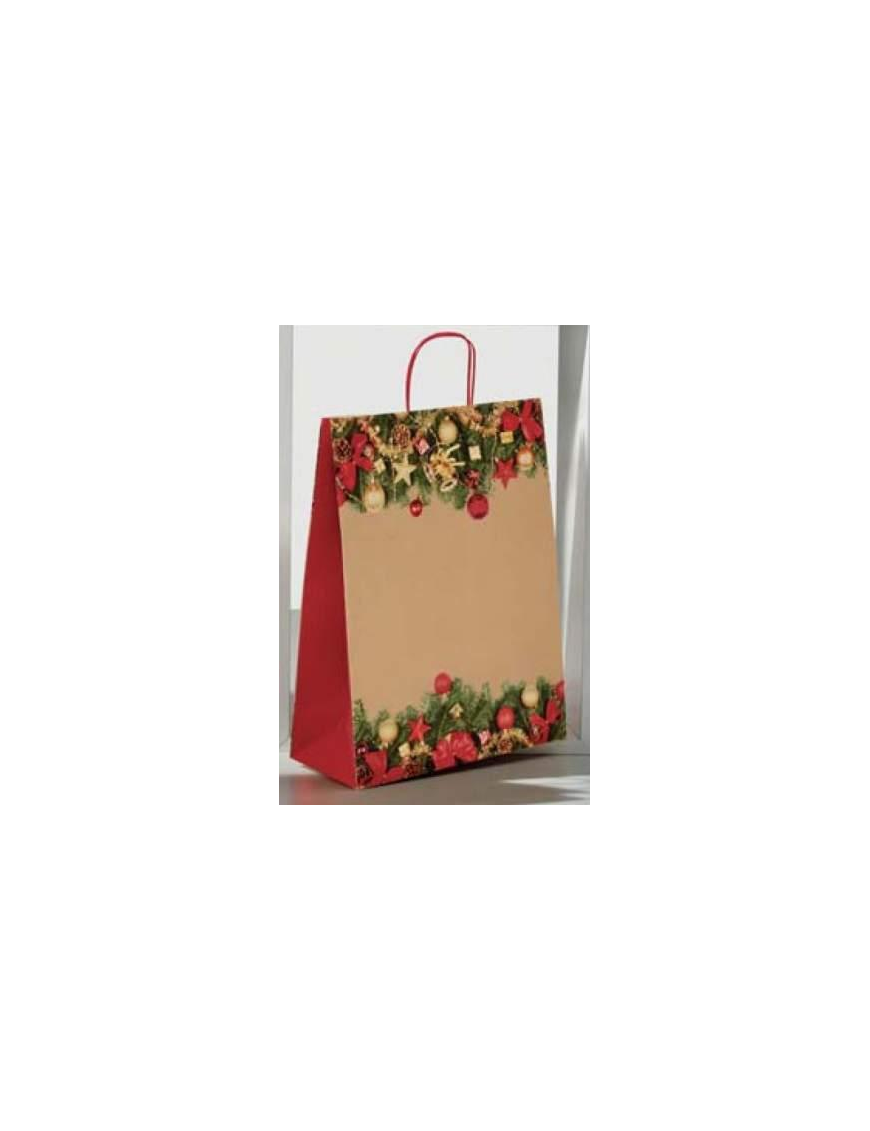 SHOPPER CORTINA ROSSO 32+13x41 100gr