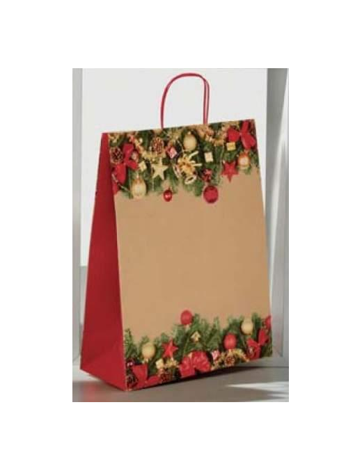 SHOPPER CORTINA ROSSO 45+15x49 100gr