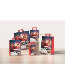 SANTA CLAUS SHOPPER 22+10x29 CENTIMETERS 80 GRAMS