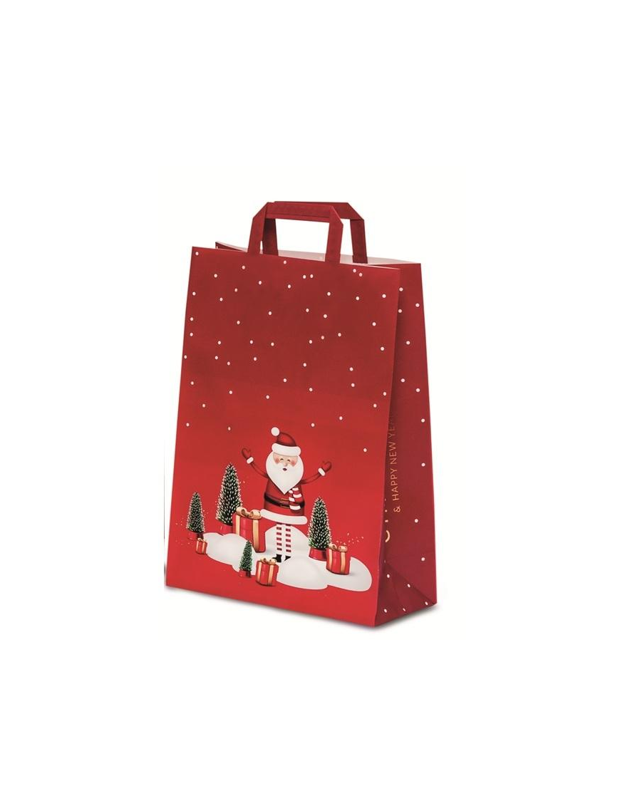 SHOPPER SANTA KLAUS 32+17x45 90gr