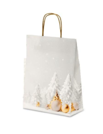SHOPPER WINTER 32+13x41cm