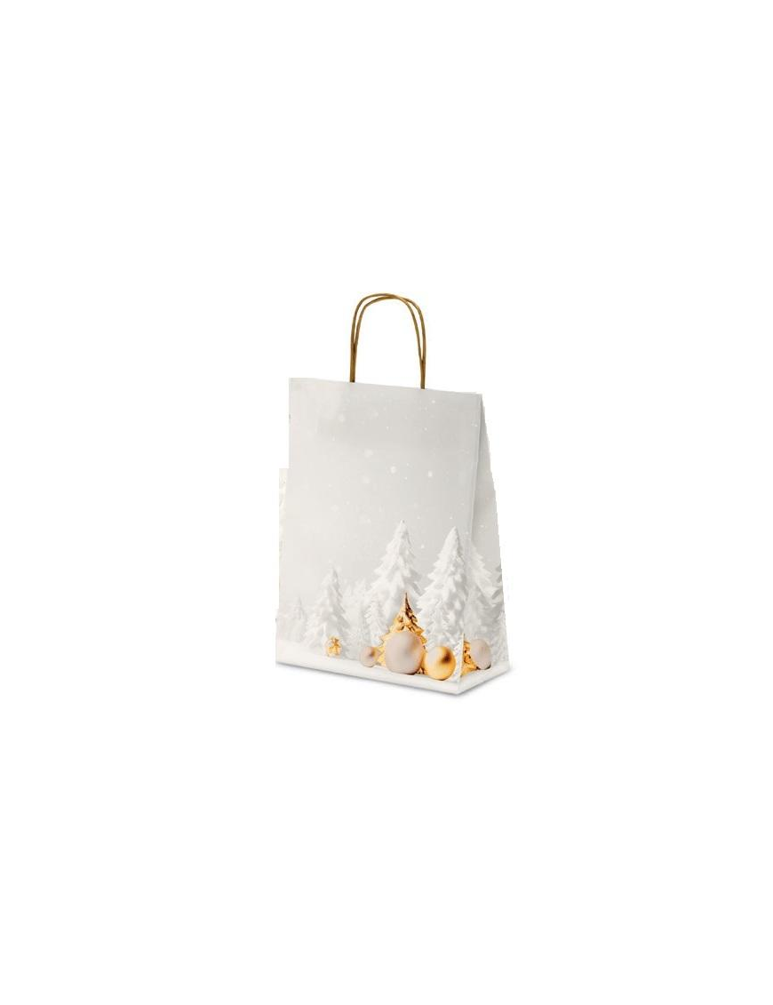 SHOPPER WINTER 32+13x41cm