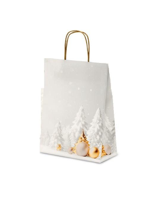 SHOPPER WINTER 32+13x41cm