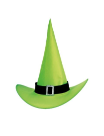 CAPPELLO STREGA VERDE FLUO 05464 $$