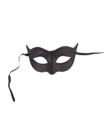 MASCHERA PLASTICA CON GLITTER