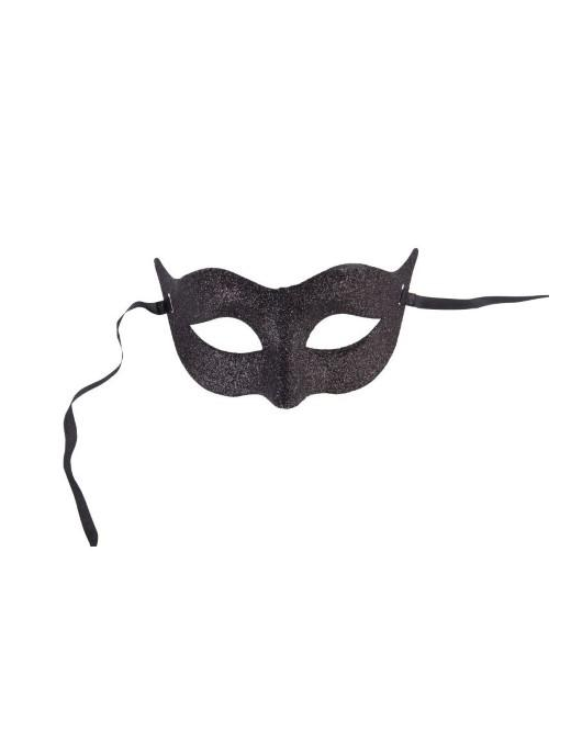 MASCHERA PLASTICA CON GLITTER