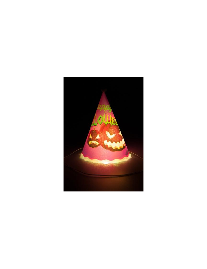 LUMINOUS PLASTIC CAP 18cm