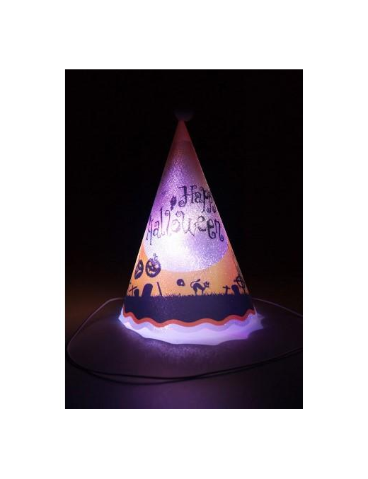 CAPPELLINO LUMINOSO PLASTICA 18cm
