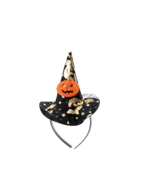 HEADBAND WITH WITCH HAT