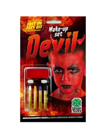 MAKEUP WITH DEVIL PENCILS