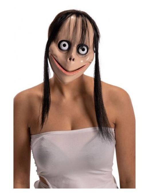 MASCHERA MOMO CON CAPELLI