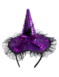 HEADBAND WITH WITCH HAT WITH BOW