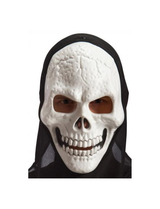MASCHERA SCHELETRO CON CAPPUCCIO