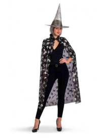 WOMEN'S WITCH KIT CLOAK+HAT