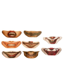 HORROR MOUTH WINDOW STICKER