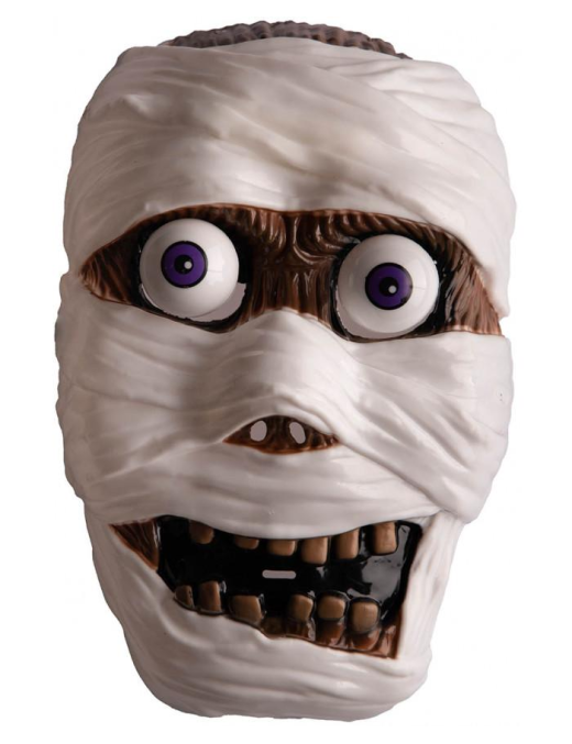MASCHERA MUMMIA PLASTICA