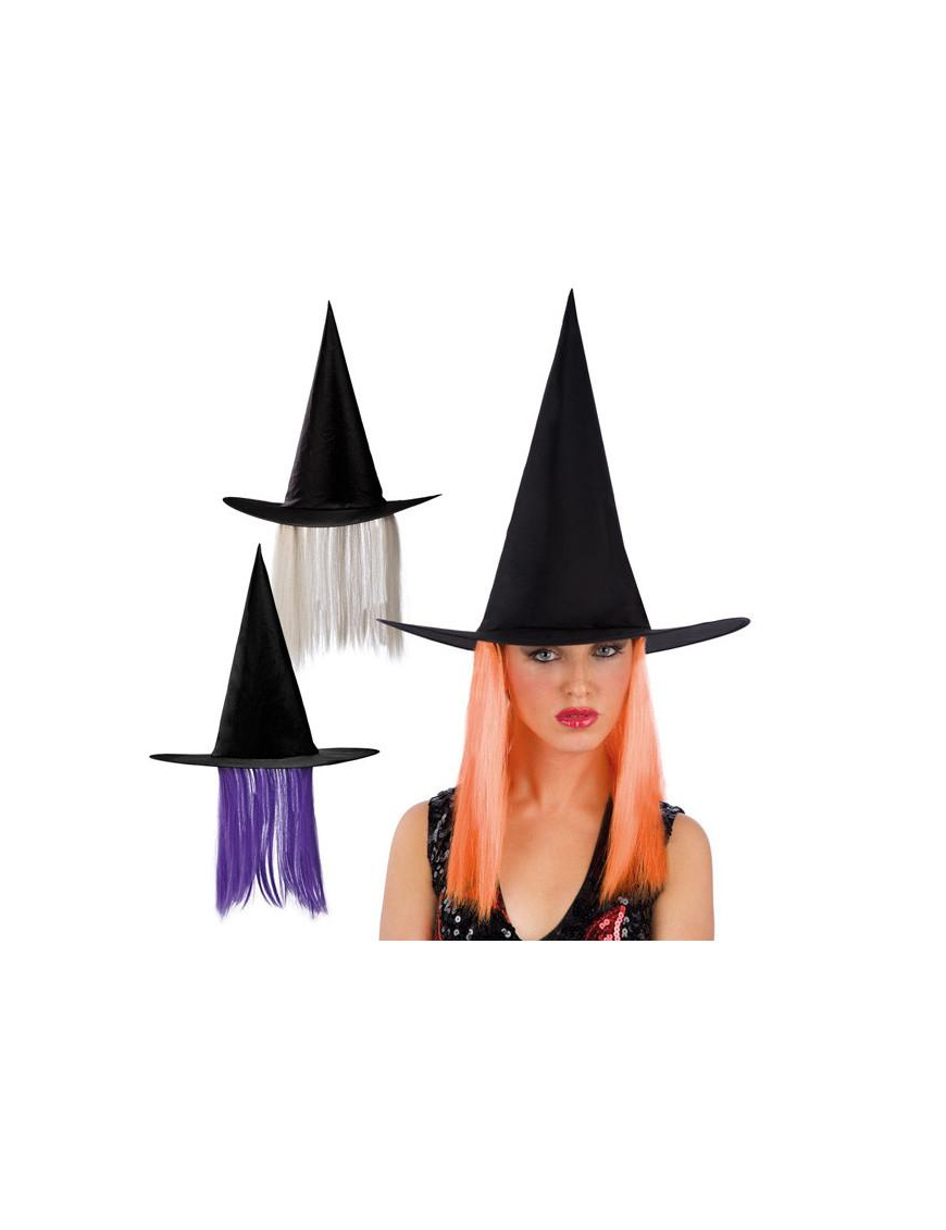 WITCH HAT WITH HAIR