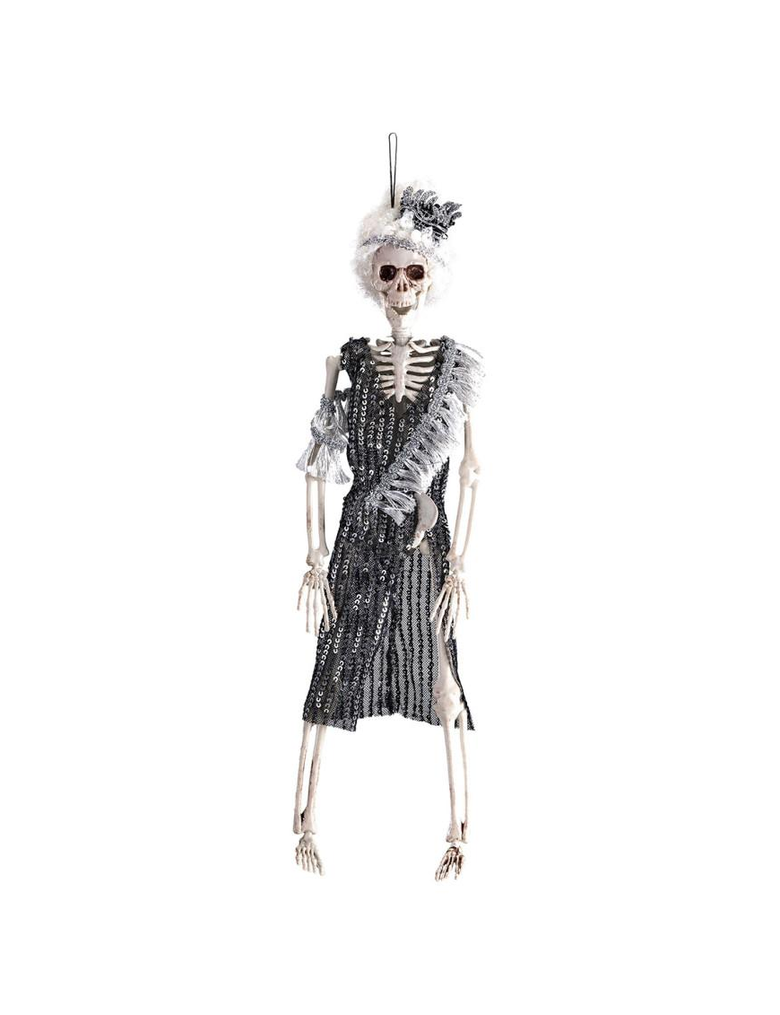 QUEEN SKELETON HANGER 40cm