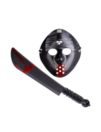 SET HORROR MASCHERA+COLTELLO