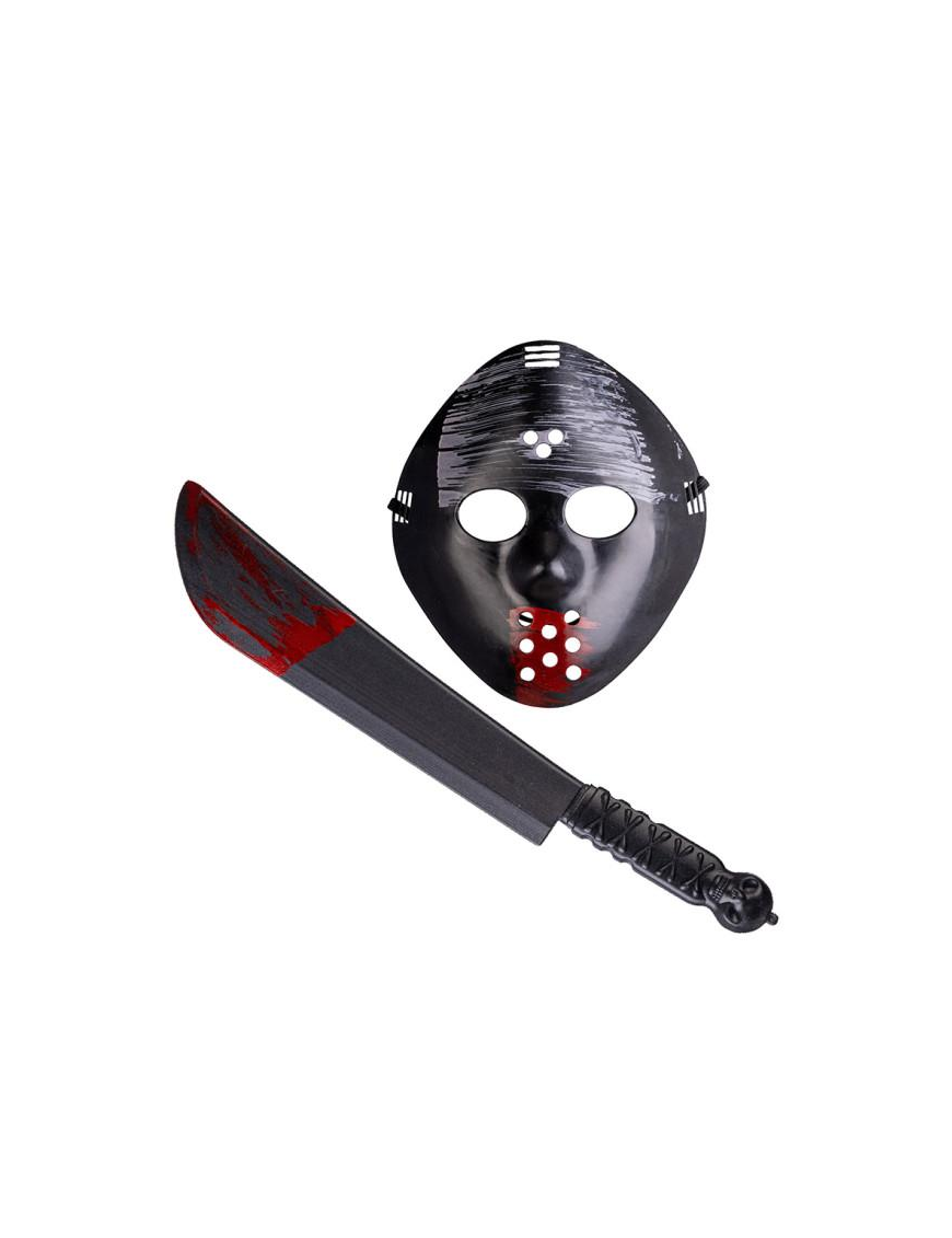 HORROR MASK+KNIFE SET