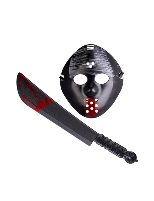 SET HORROR MASCHERA+COLTELLO
