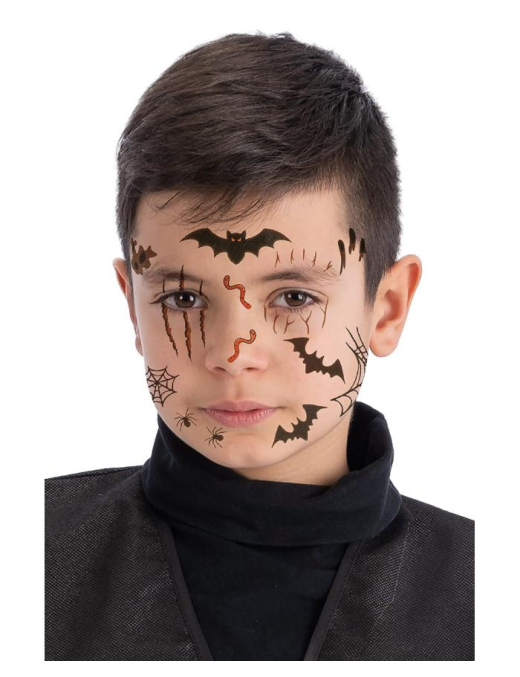 TATUAGGI VISO PIPISTRELLI