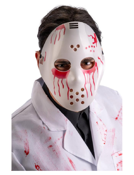 MASCHERA HOCKEY CON SANGUE