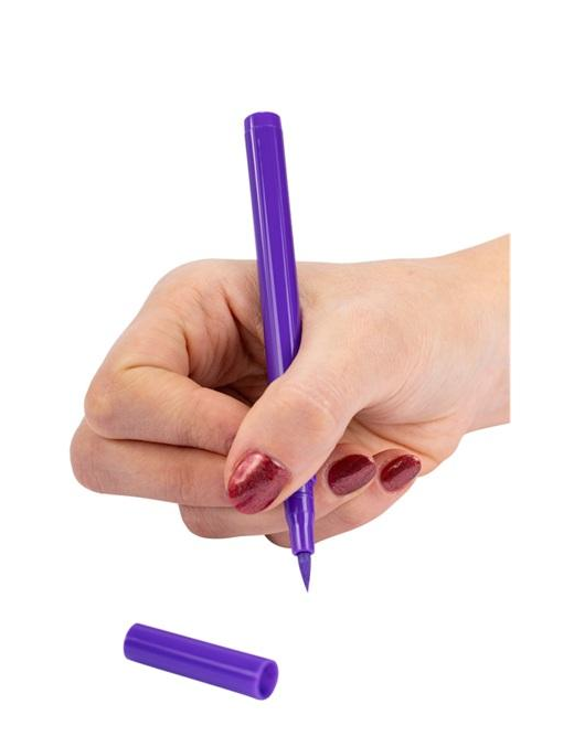 TRUCCO VISO/CORPO PENNARELLO VIOLA