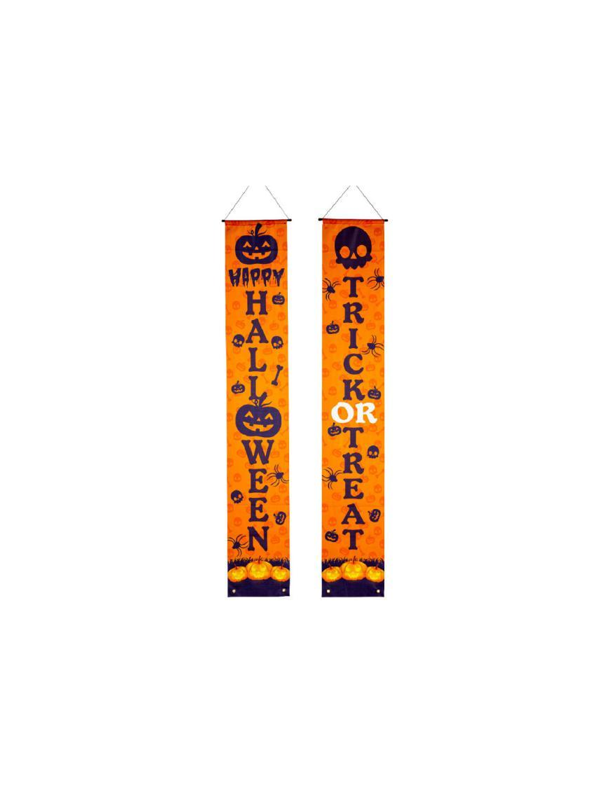 BANNER HAPPY HALLOWEEN 30x180cm 2 PEZZI