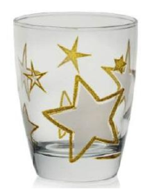 WATER GLASSES 3 pieces ASTRO LINE