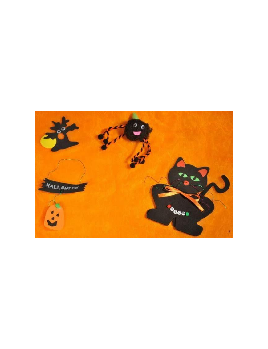 DECORAZIONE COMPONIBILE HALLOWEEN 6115