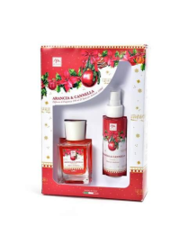 XMAS DREAM SPRAY+DIFFUSORE AMBIENTE 100 MILLILITRI ARANCIA