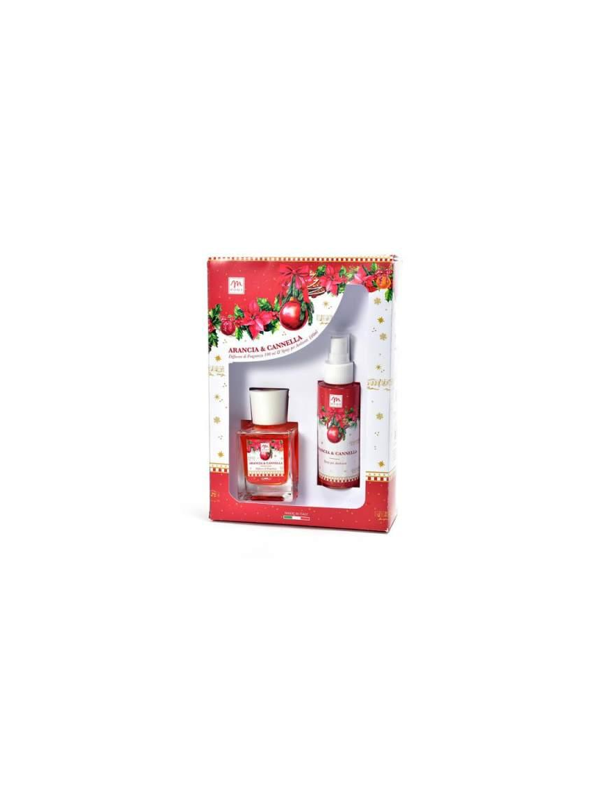 XMAS DREAM SPRAY+DIFFUSORE AMBIENTE 100 MILLILITRI ARANCIA
